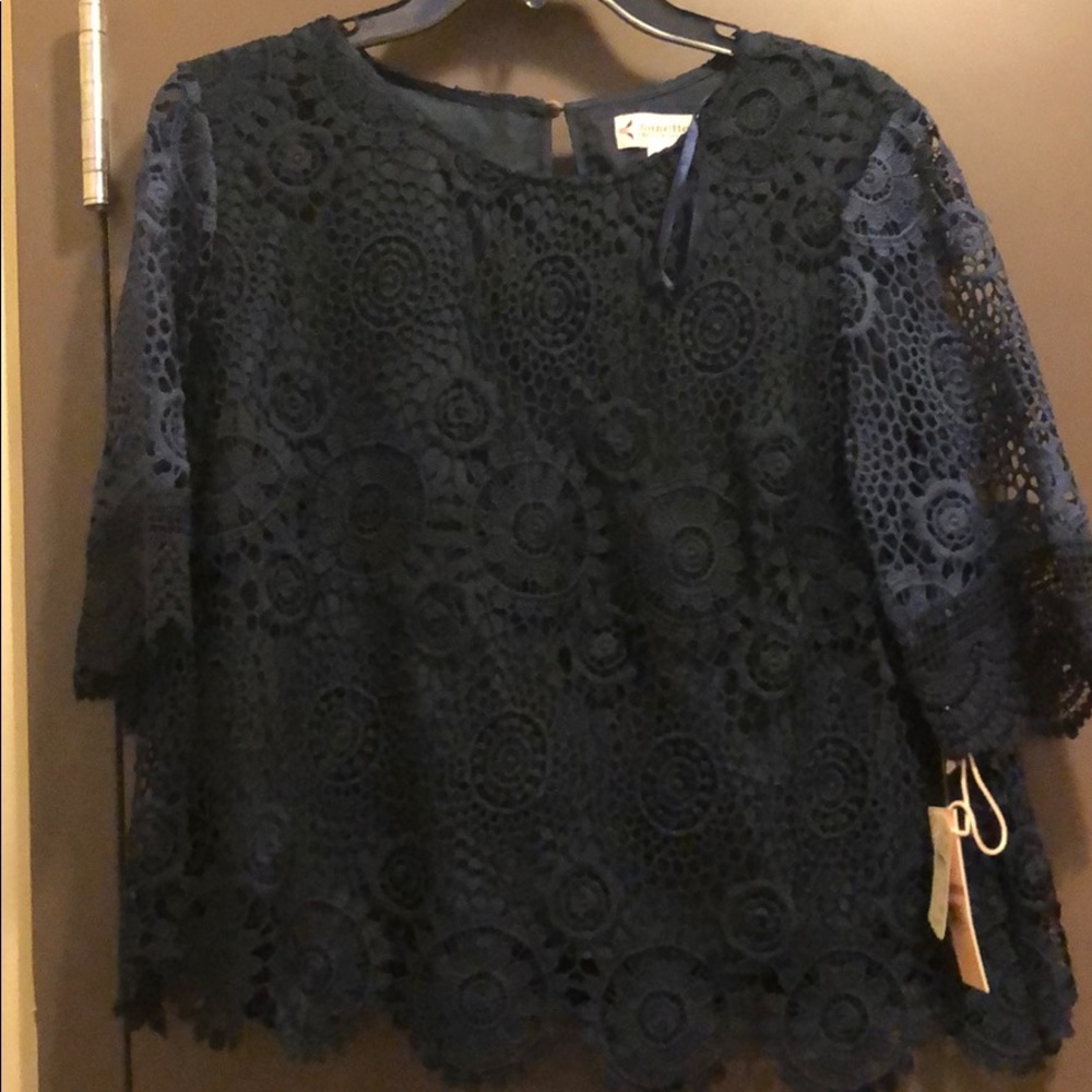 Nanette Lepore lace blouse
